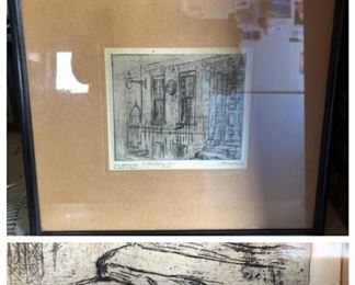 Reindel etching