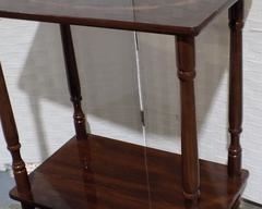 Mahogany Accent Table with Inlay (set of 3)