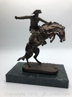 Frederic Remington Bronze Statue