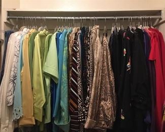 Clothing....mostly Chico's brand. Size 3.