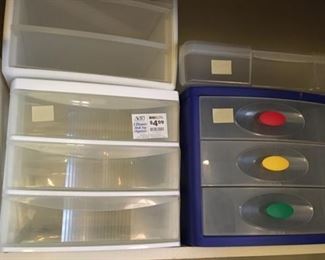 3 drawer storage units