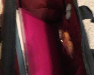 inside Creative Memories storage bag