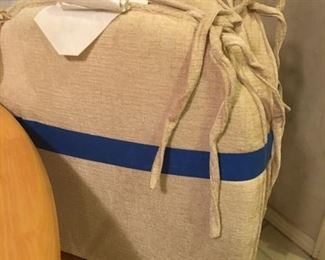 chair pads (sold separately from table and chairs)