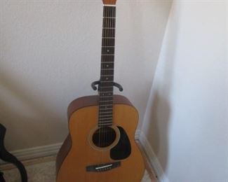 Yamaha Acoustic Guitar - Model F-35P;  6 string       
 (Stand not included)