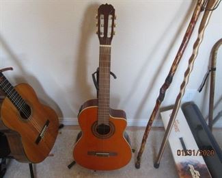 Carlo Robelli Acoustic - 6 String Electric Acoustic guitar. Stand not included.