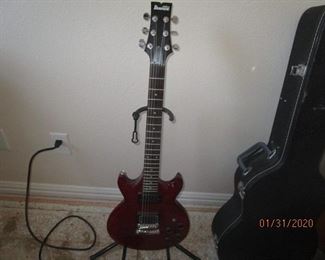 IBANEZ Electric GAX70 - 6 string guitar.  Stand not included. 