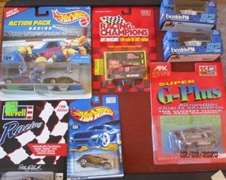 Hot Wheels, Revell, AFX, Racing Champions