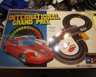 Vintage Late 70s Radio Shack Internation Grand Prix Race.