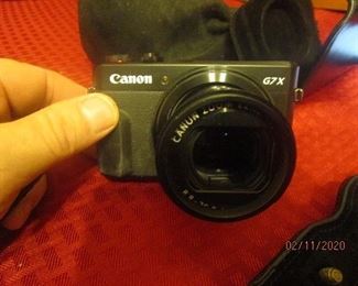 Canon G7X MK2 Digital Camera. Mint Condition
