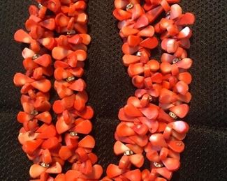 Handmade Sterling and Mexican Coral from San Diego CA