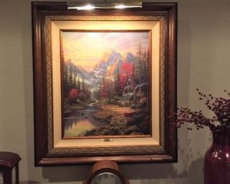 The Good Life Mountain Paradise - Kinkade
