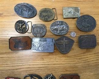 Vintage All American Belt Buckles https://ctbids.com/#!/description/share/311749