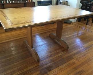 Handmade Dining Room Table by Doug Stowe https://ctbids.com/#!/description/share/311756
