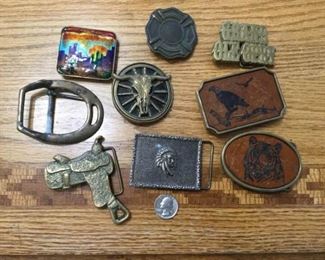Western themed vintage belt buckles https://ctbids.com/#!/description/share/311902