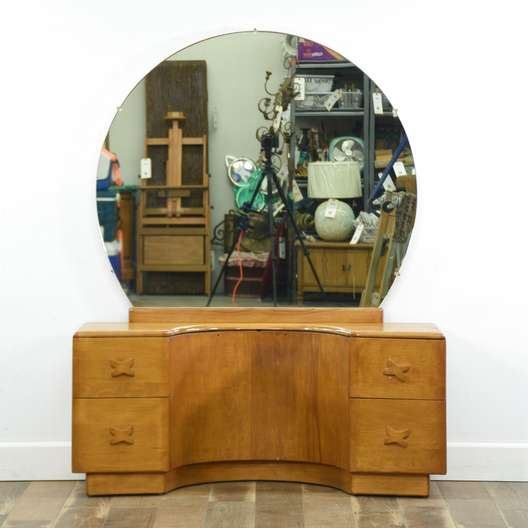 Heywood Wakefield By Leo Jiranek Rio Vanity W Mirror