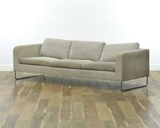 Cisco Brothers Contemporary Wide Wale Upholstery Sofa