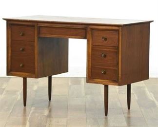 Maddox Mid Century Modern Keyhole Desk