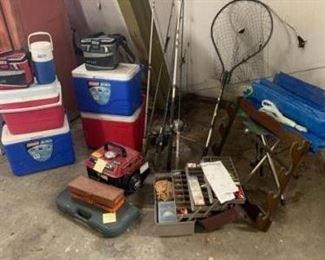 Fishing and Camping Gear