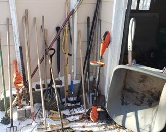 Mixed Lawn and Garden Tools