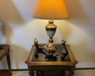 Side Table and Lamp II