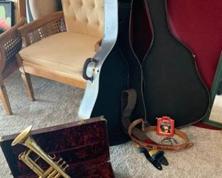 Trumpet and Guitar Case