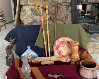 Wool Blankets and Decor