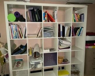 White block cabinet