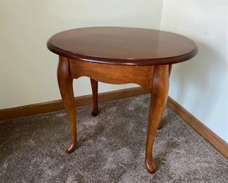 Wooden side table