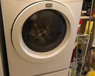 Front Loading Washing Machine with Pedestal