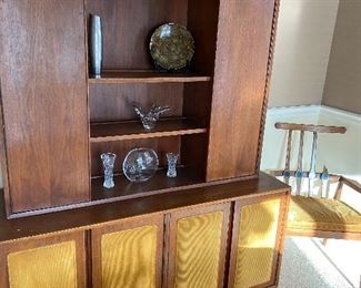 Mid Century Lane Furniture Curio Cabinet/Storage