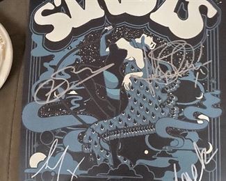 Signed Poster House of Blues