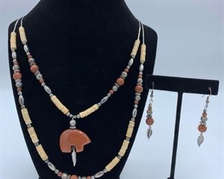 Two Sets of Native American Jewelry