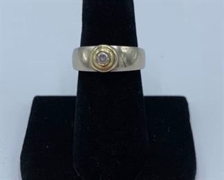 Two Tone Gold Ring