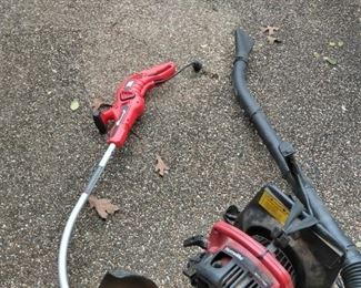 Home Lite leaf blower , B&D electric leaf hog weed eater