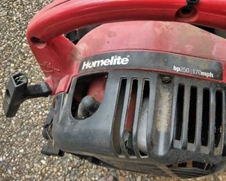 Homelite leaf blower bp 250/170 mph