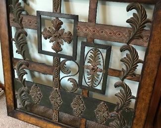metal wall art large