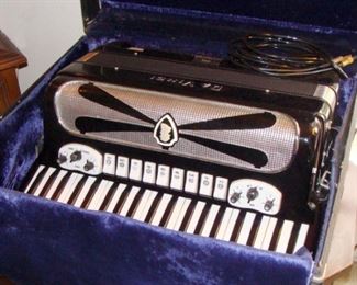 Accordion, Da Vinci, Pro, Professional, Electric, Vintage