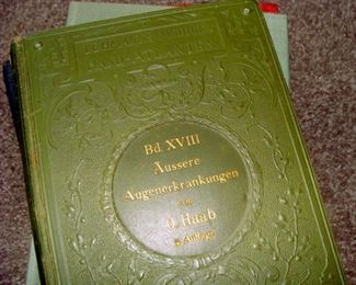 Antique, Book, 1910, Atlas, German, O. Haab