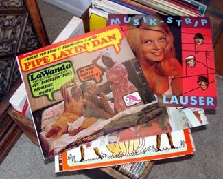 Vinyl, Records, LP's, Adult, LAFF, Raunchy, Vintage, 1970's, Party, La Wanda Page, Mid Century, Music, German, Comedy