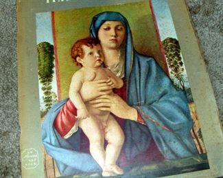 Vintage Books, Italian Painting, Art, Folio