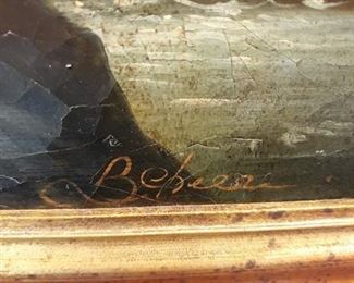 Signature of Oil Painitng