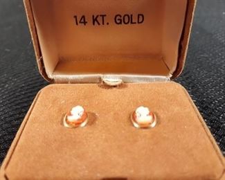 Cameo Earrings