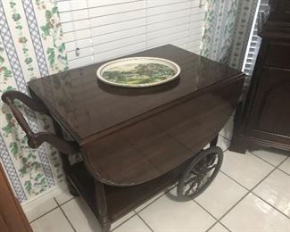 tea cart -ethan allen 