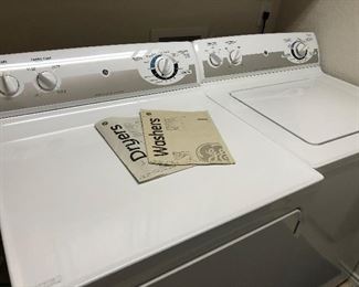 g e  washer/dryer- GAS DRYER 