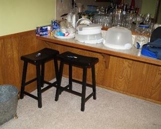 bar stools, kitchen