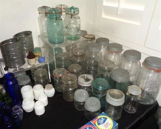 Old canning jars