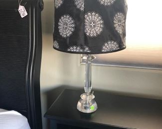 One of Two Matching lamps