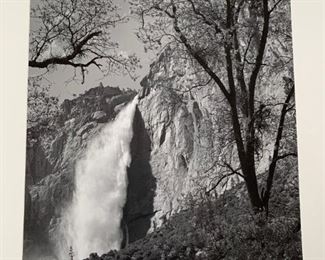 Ansel Adams photo with COA