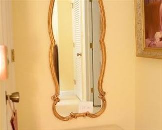 FRENCH STYLE MIRROR AND TABLE/BENCH https://ctbids.com/#!/description/share/307605
