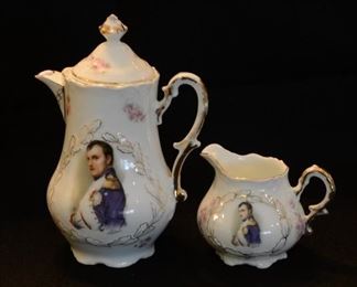 Vintage Napoleon Tea Set Bavaria https://ctbids.com/#!/description/share/313989